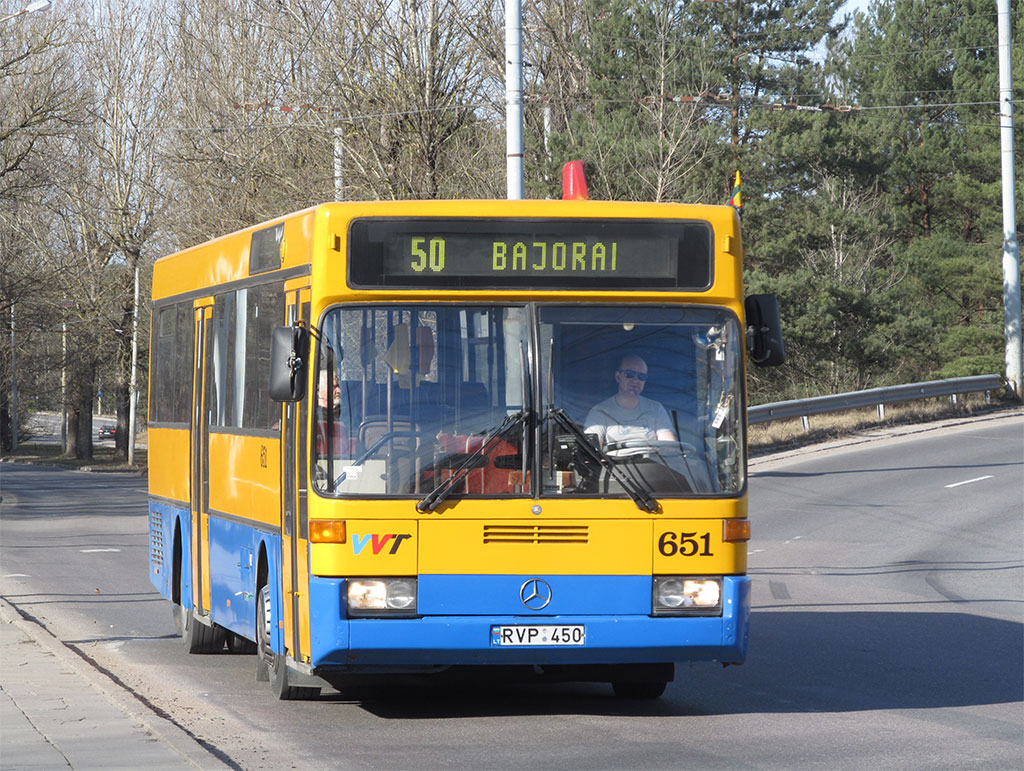 Литва, Mercedes-Benz O405 № 651