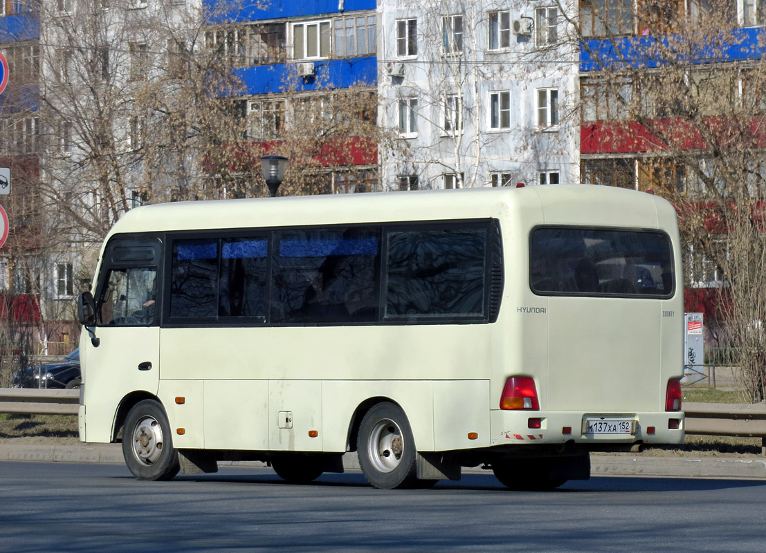 Нижегородская область, Hyundai County SWB (группа ТагАЗ) № М 137 ХА 152