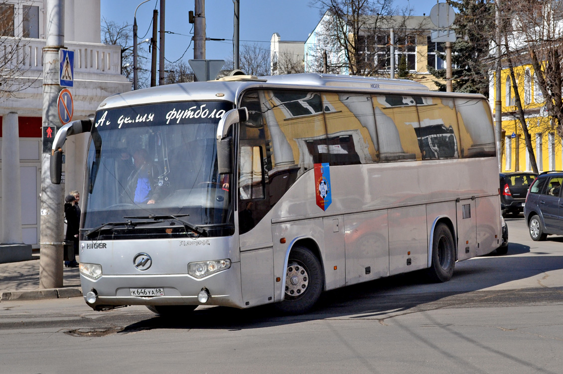 Тамбовская область, Higer KLQ6109Q № К 646 УА 68