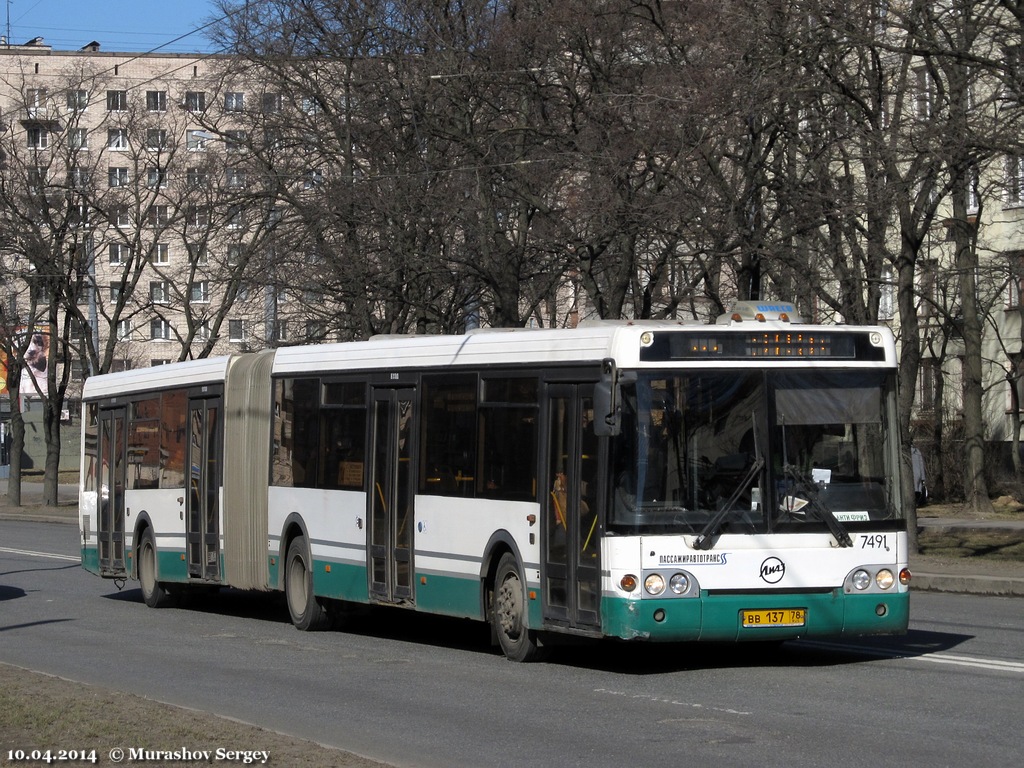 Санкт-Петербург, ЛиАЗ-6213.20 № 7491