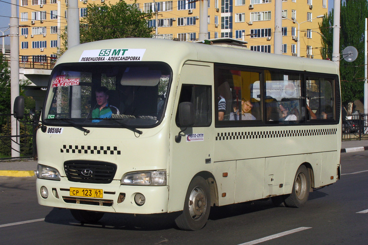 Ростовская область, Hyundai County SWB C08 (РЗГА) № СР 123 61