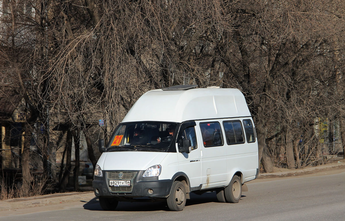 Новосибирская область, Луидор-225000 (ГАЗ-322133) № В 829 ТУ 154