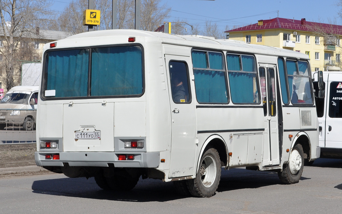 Омская область, ПАЗ-32053 № С 111 УО 55