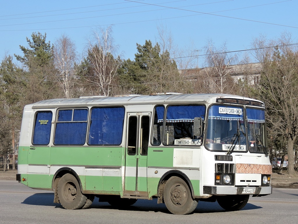 Омская область, ПАЗ-3205 (00) № 58