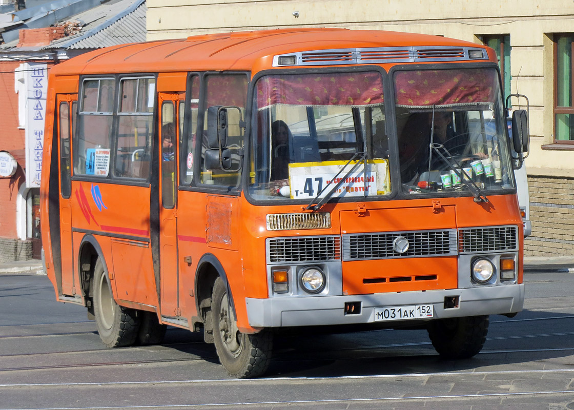 Нижегородская область, ПАЗ-32054 № М 031 АК 152