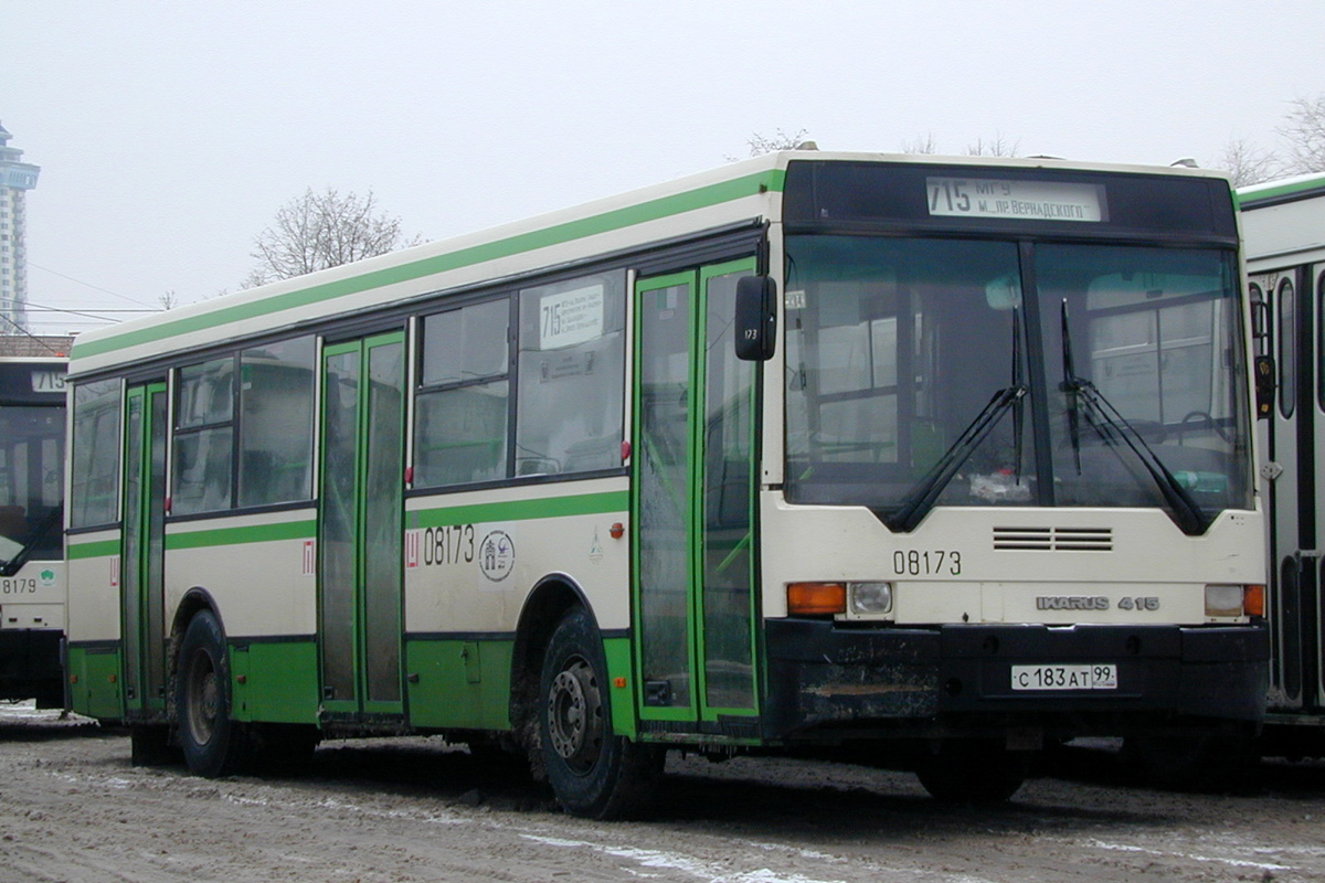 Moscow, Ikarus 415.33 # 08173