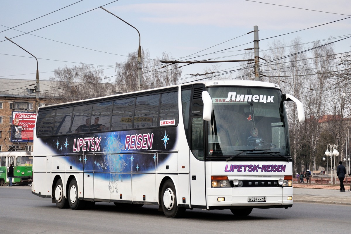 Липецкая область, Setra S317HDH № Н 534 КХ 48