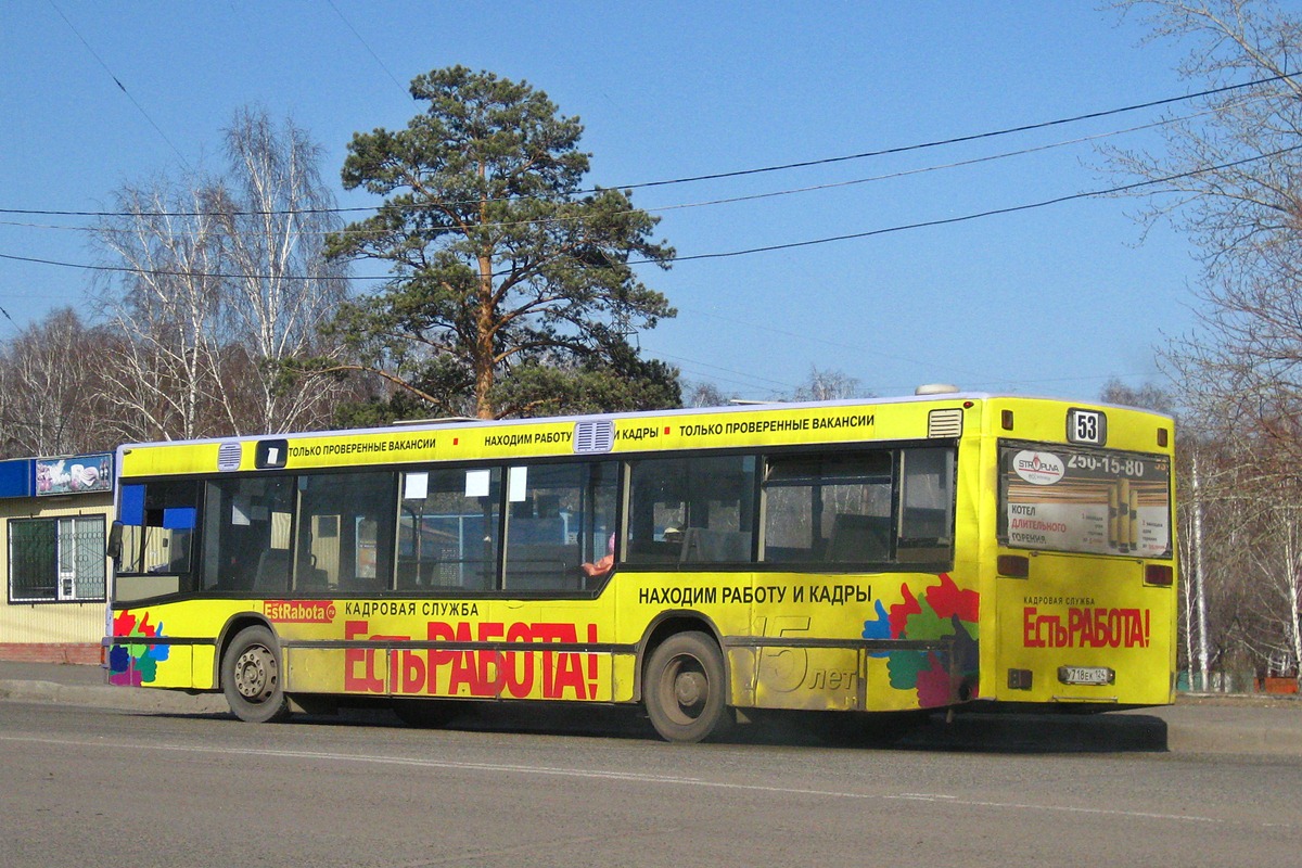 Красноярский край, MAN A10 NL202 № У 718 ЕК 124