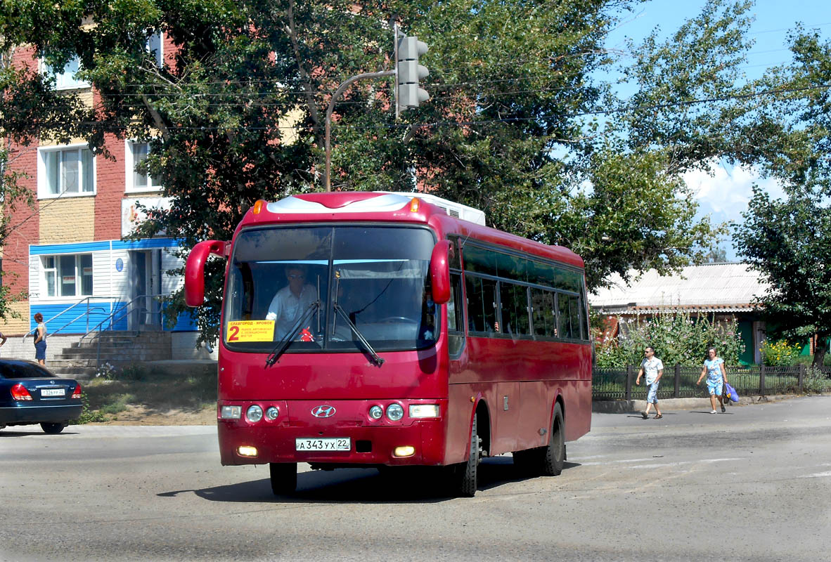 Κράι Αλτάι, Hyundai New Super AeroTown # А 343 УХ 22