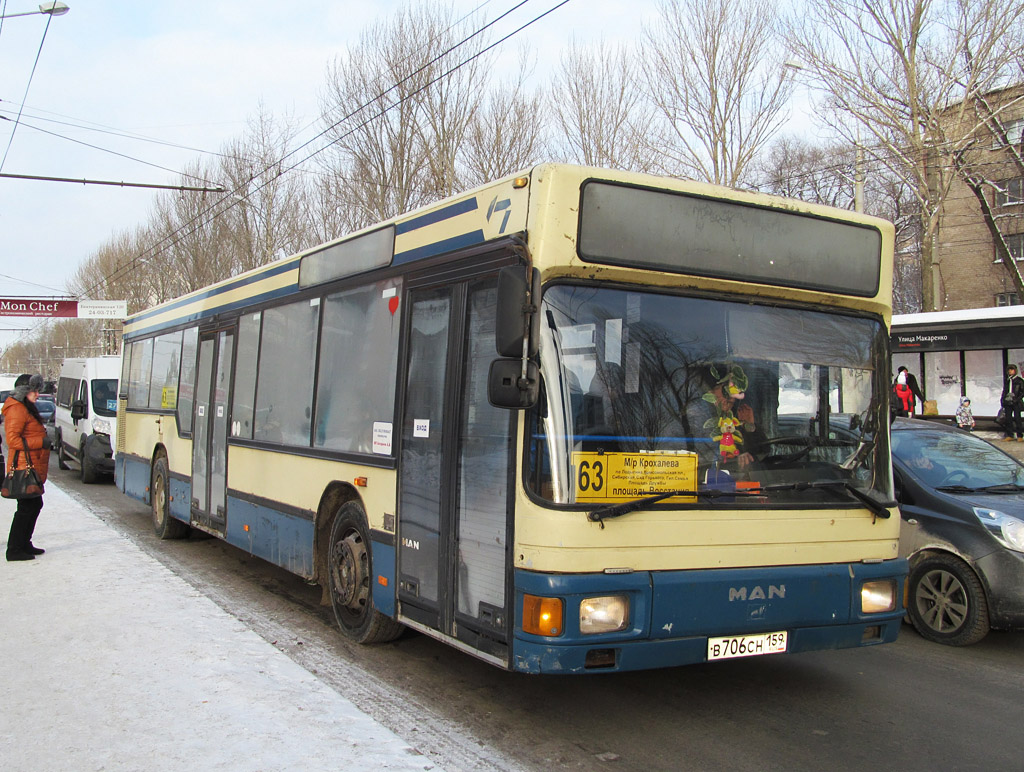 Пермский край, MAN A10 NL262 № В 706 СН 159