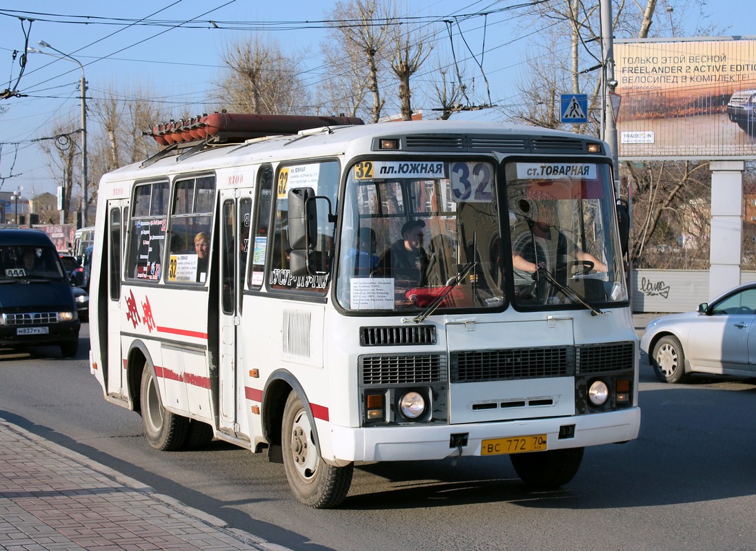 Томская область, ПАЗ-32051-110 № ВС 772 70