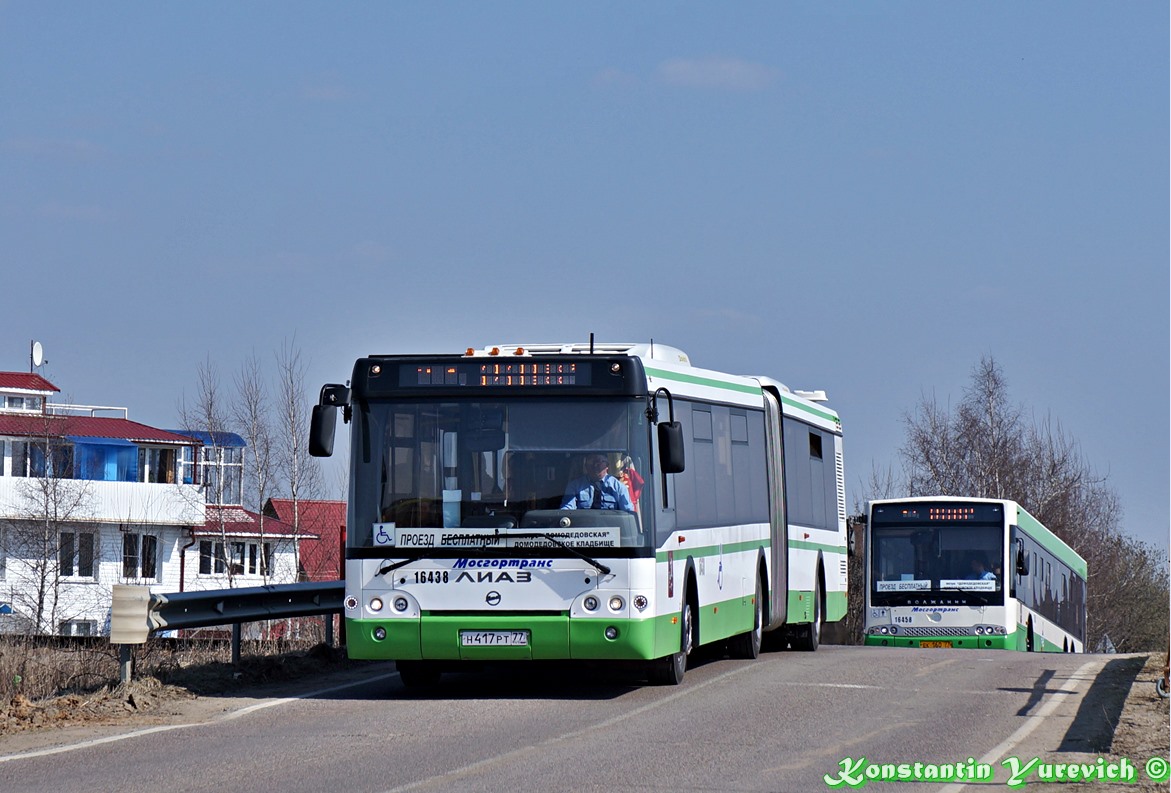 Москва, ЛиАЗ-6213.22 № 16438