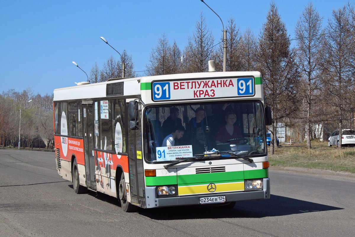 Красноярский край, Mercedes-Benz O405N2 № О 234 ЕВ 124