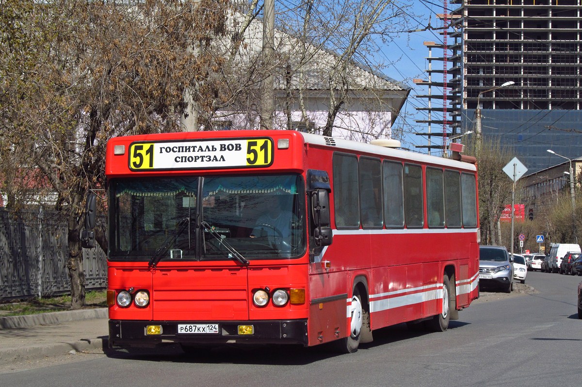 Красноярский край, Scania CN113CLB № Р 687 КХ 124