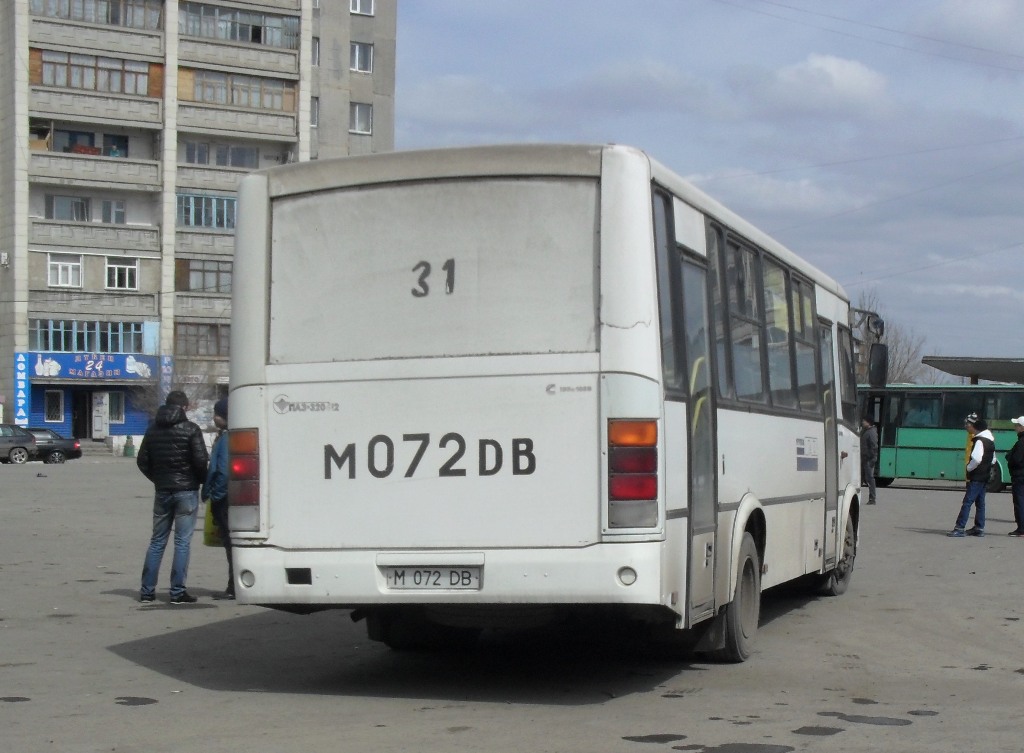 Карагандинская область, ПАЗ-320412-03 № M 072 DB
