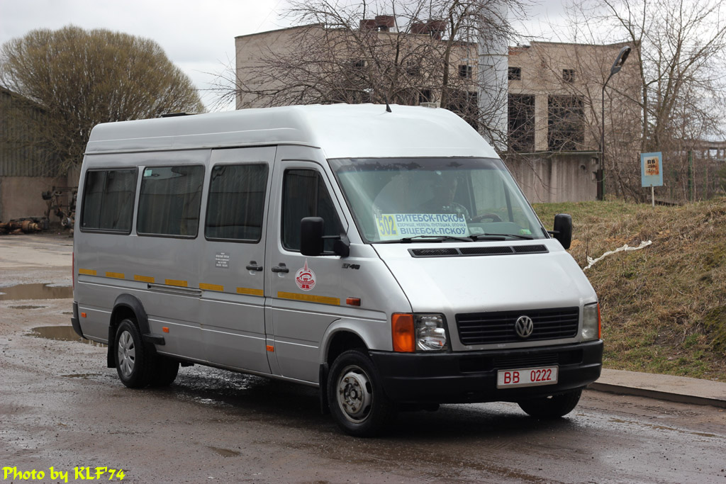 Витебская область, Volkswagen LT46 № 022161