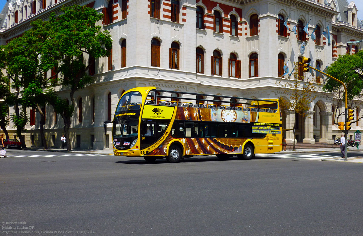 Аргентина, Metalsur Starbus 405 № 1100