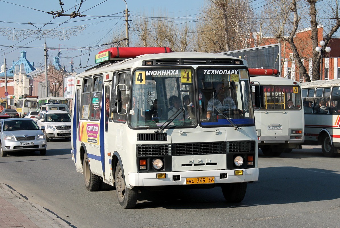 Томская область, ПАЗ-32054 № ВС 749 70