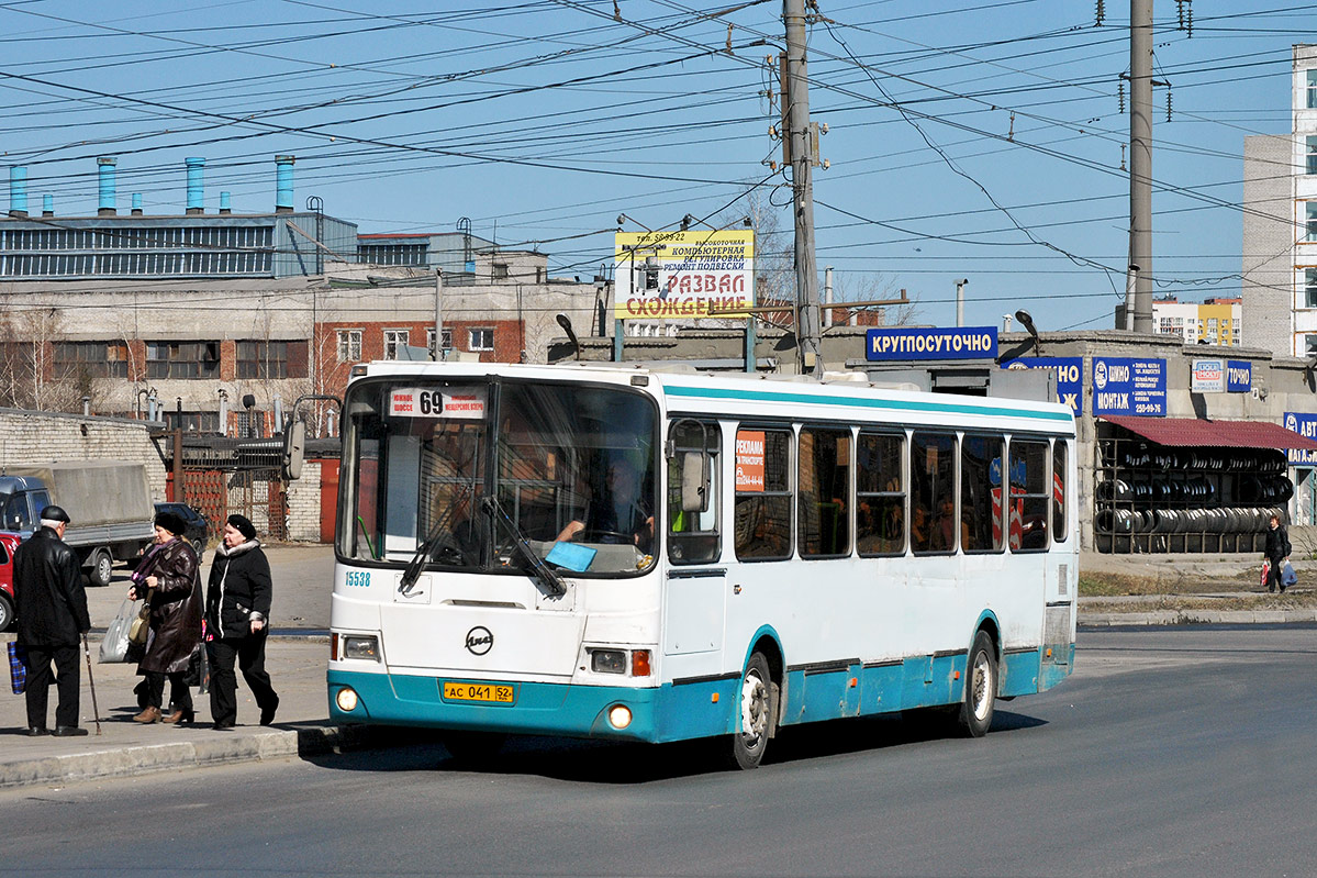 Нижегородская область, ЛиАЗ-5256.26 № 15538