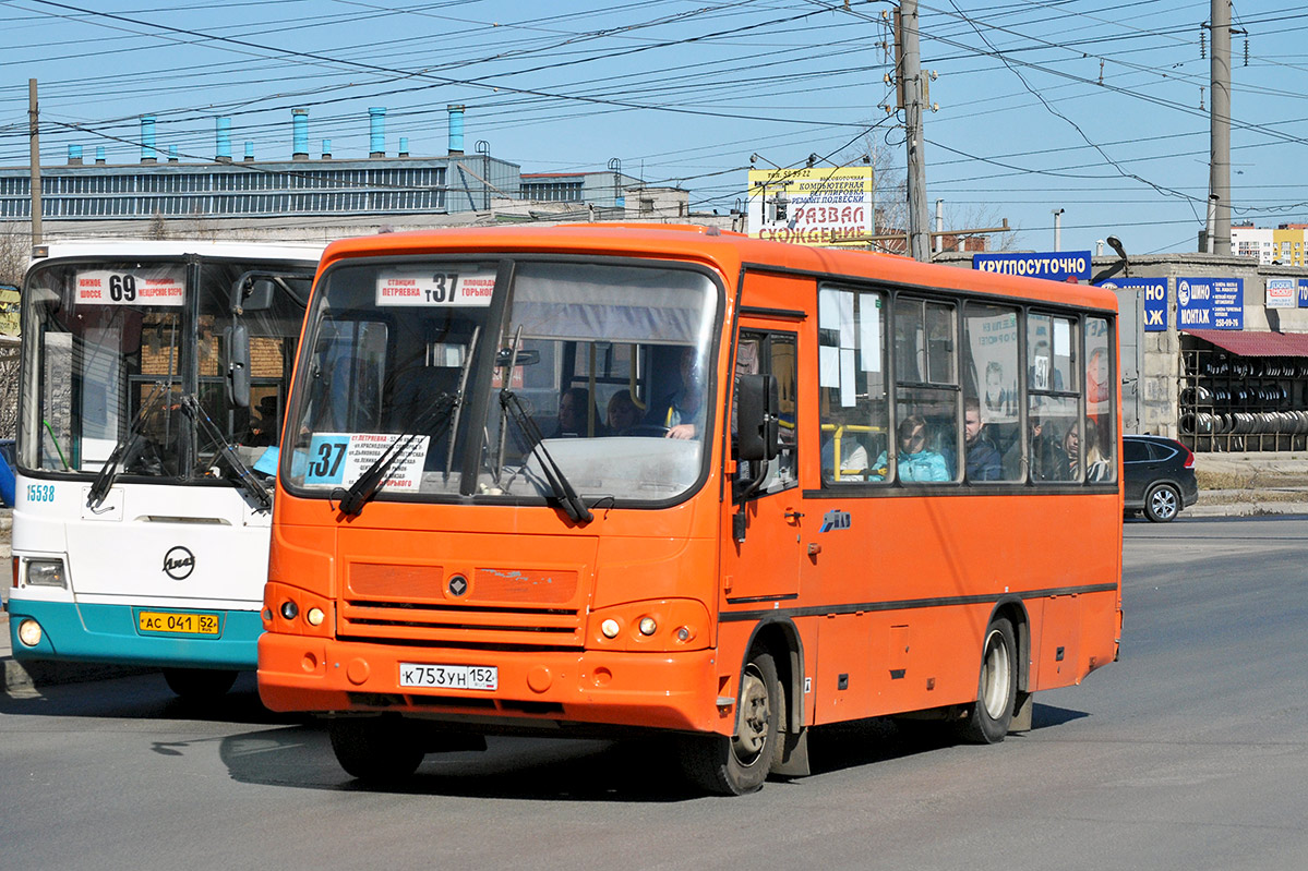 Нижегородская область, ПАЗ-320402-05 № К 753 УН 152