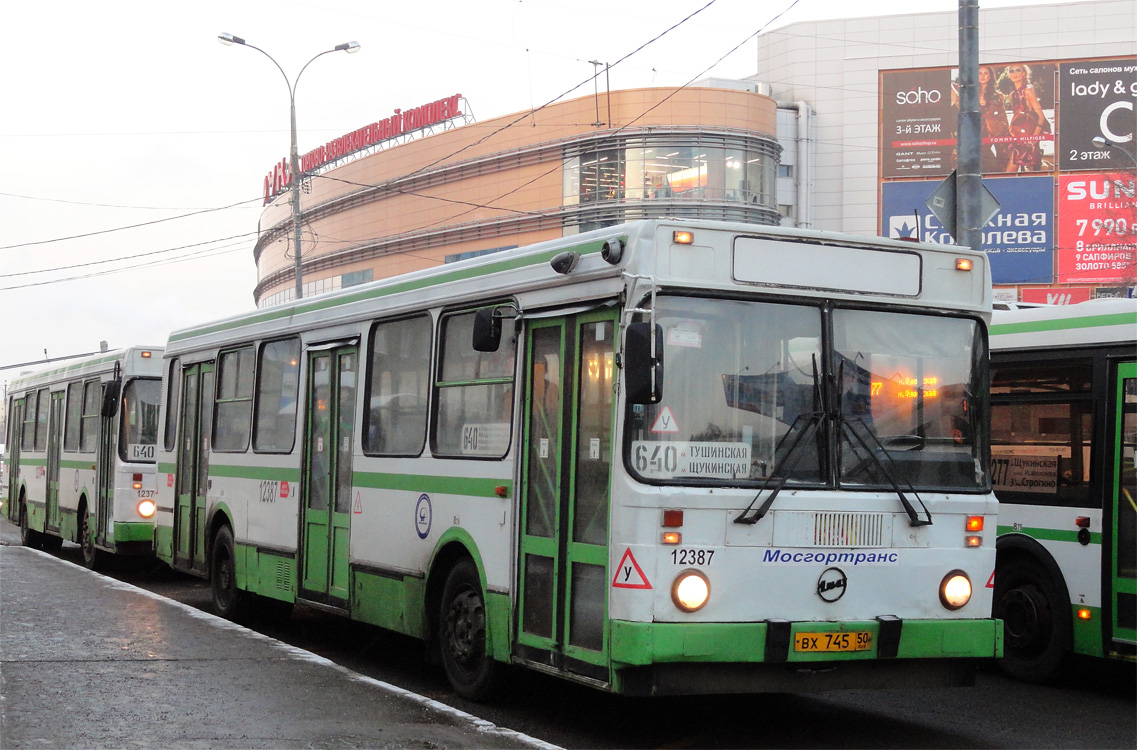 Москва, ЛиАЗ-5256.25 № 12387