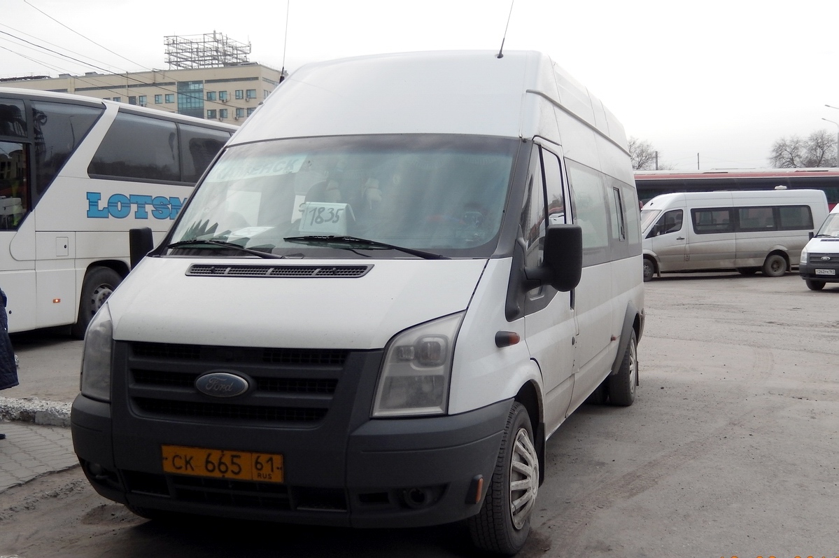 Ростовская область, Нижегородец-222702 (Ford Transit) № СК 665 61 — Фото —  Автобусный транспорт