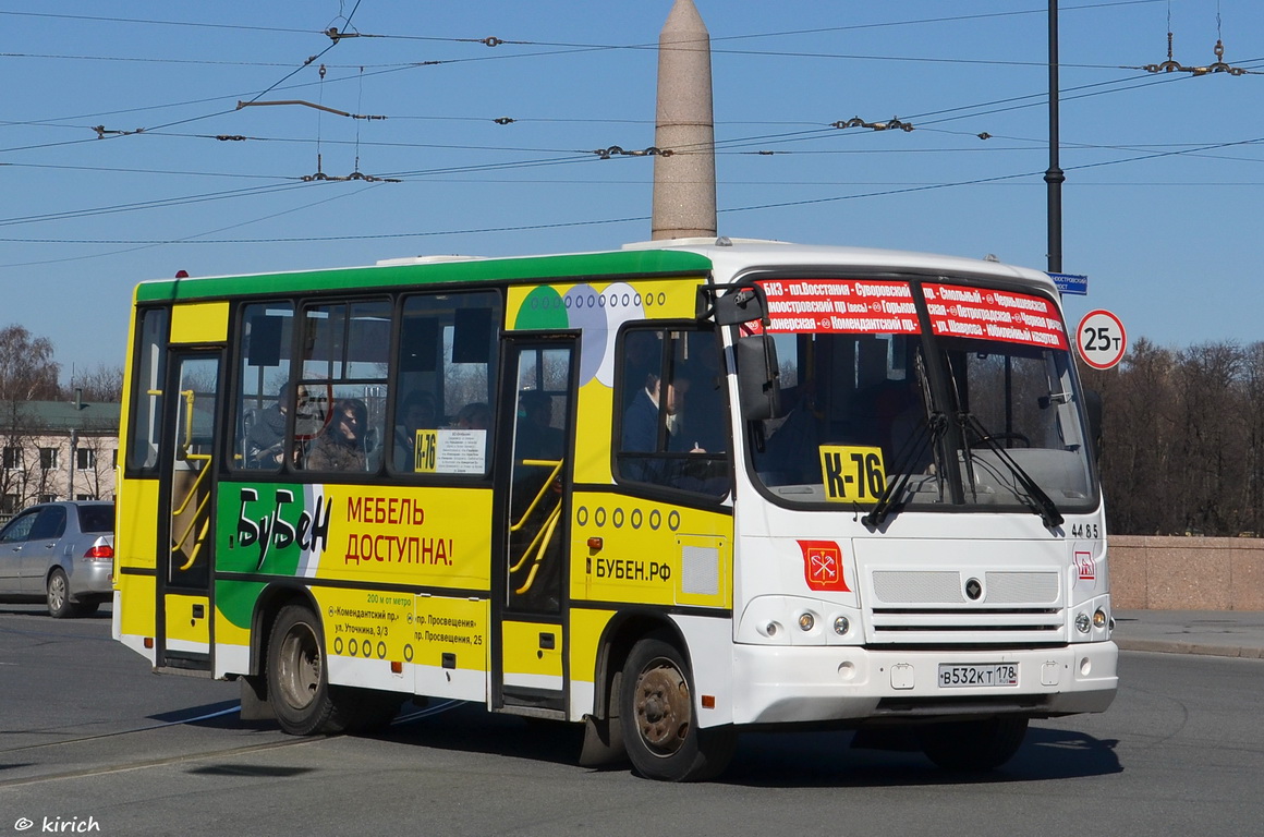 Санкт-Петербург, ПАЗ-320402-05 № n485