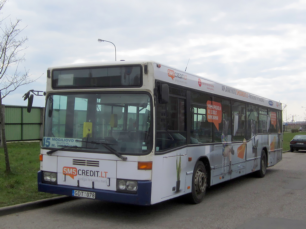 Литва, Mercedes-Benz O405N2 (France) № GDT 078