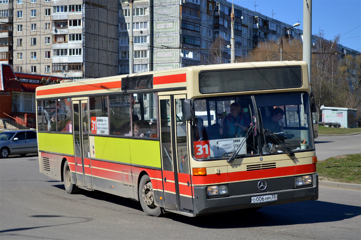 Владимирская область, Mercedes-Benz O405 № О 006 НМ 33