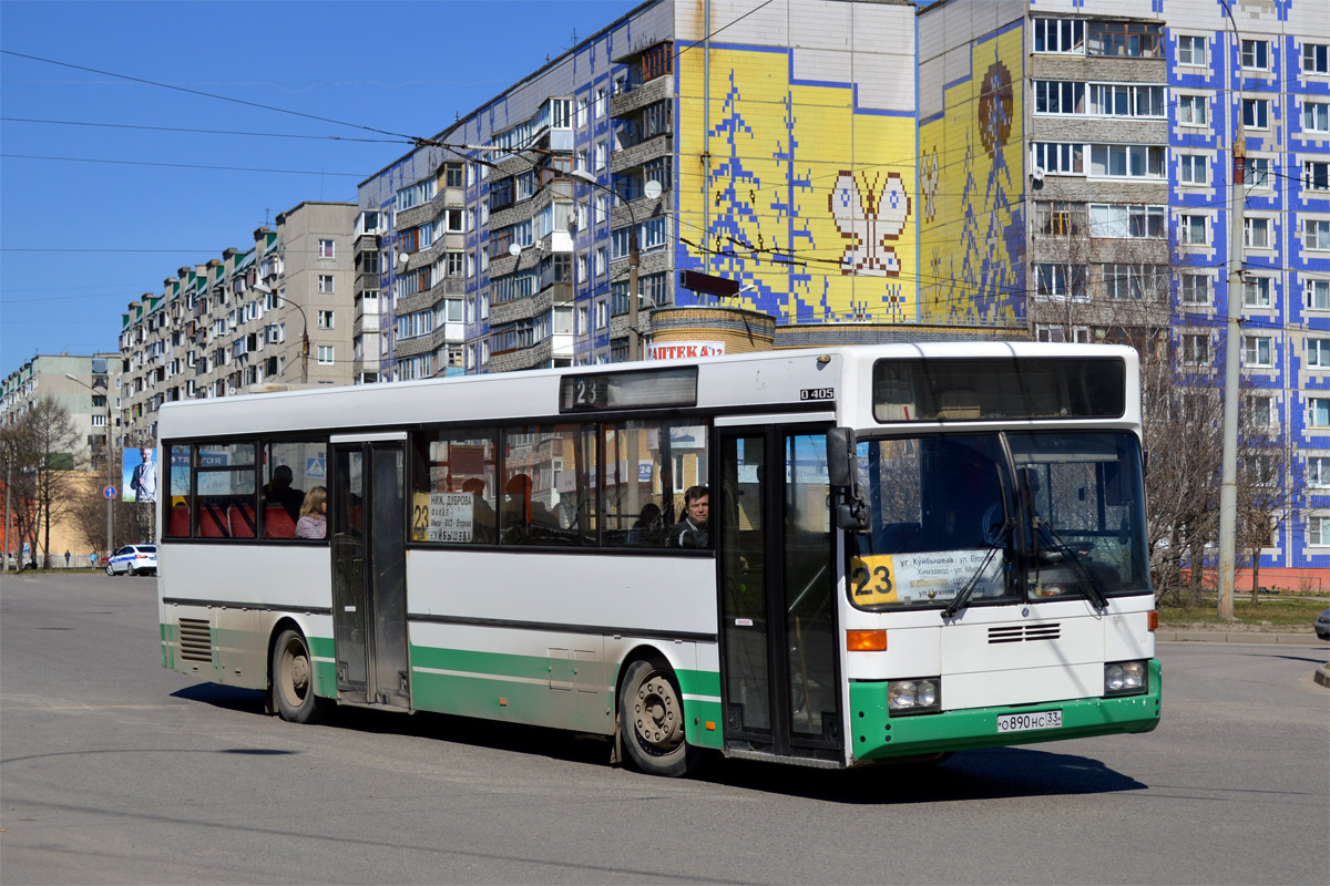 Владимирская область, Mercedes-Benz O405 № О 890 НС 33