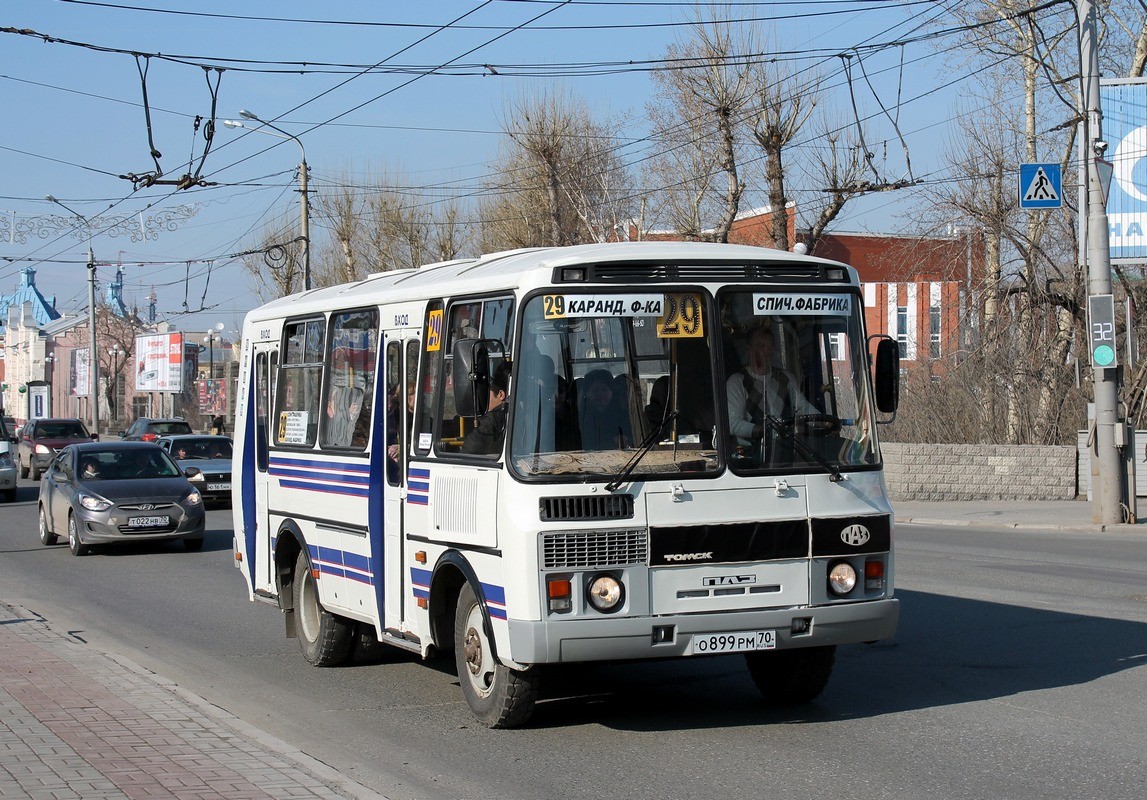 Obwód tomski, PAZ-32054 Nr О 899 РМ 70