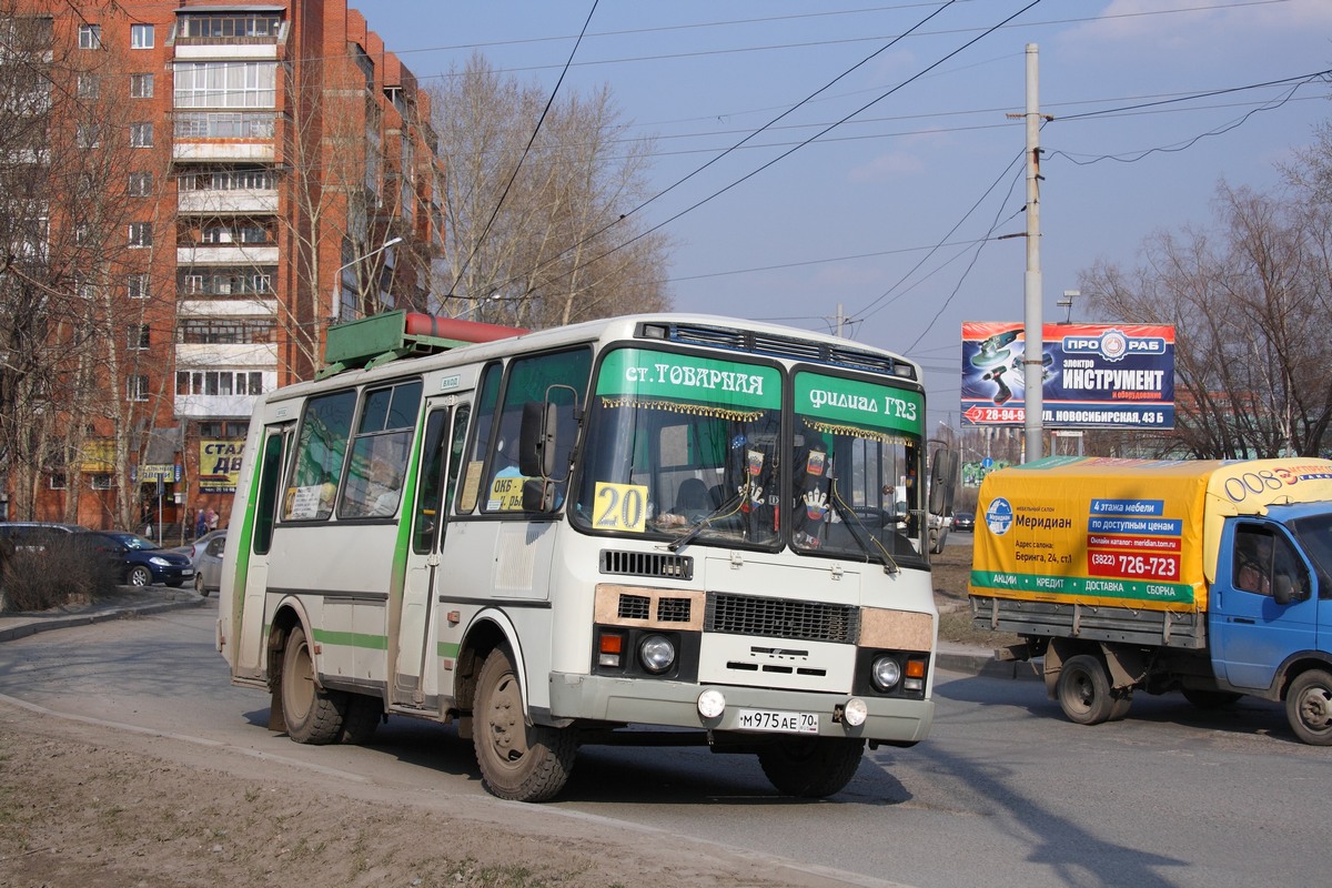 Томская вобласць, ПАЗ-32054 № М 975 АЕ 70