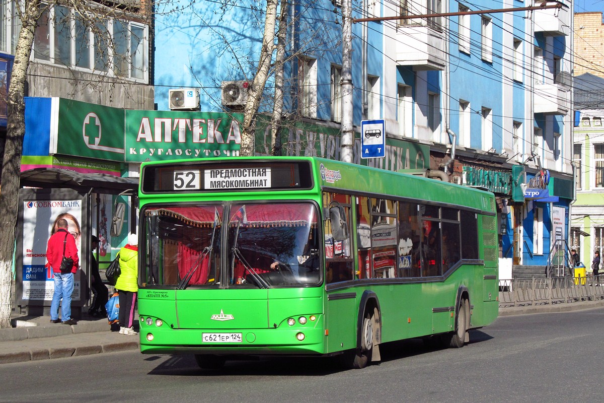 Красноярский край, МАЗ-103.476 № С 621 ЕР 124