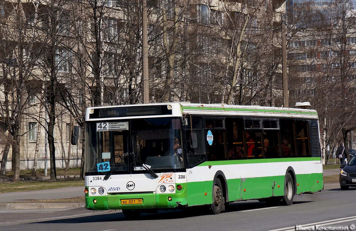 Sankt Petersburg, LiAZ-5292.20 Nr 3364