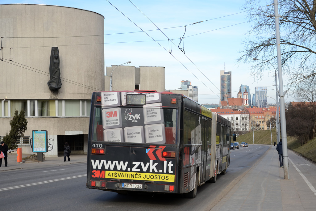 Литва, Mercedes-Benz O405G № 470