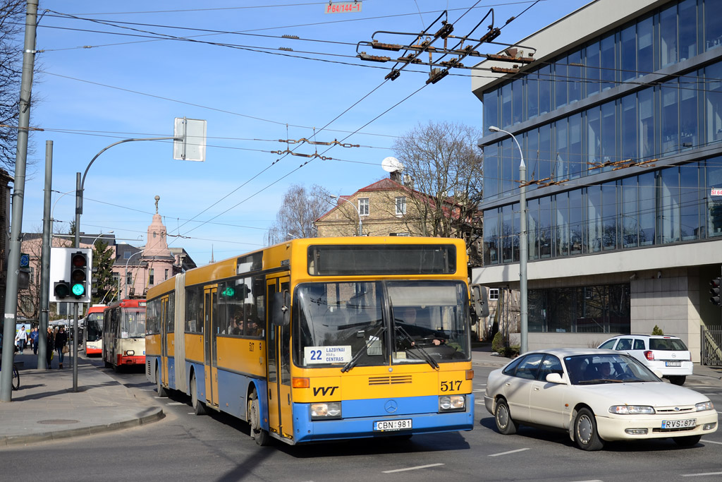 Литва, Mercedes-Benz O405G № 517