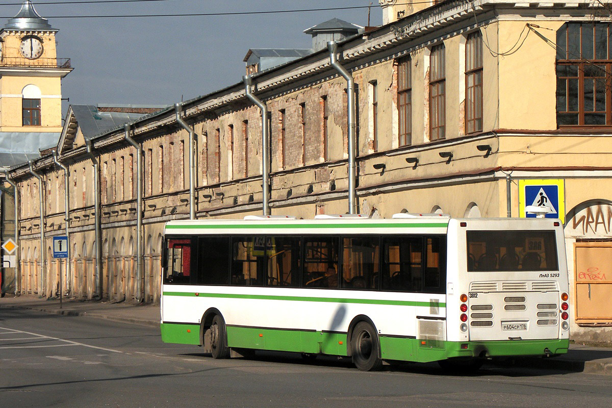 Санкт-Петербург, ЛиАЗ-5293.60 № 3812