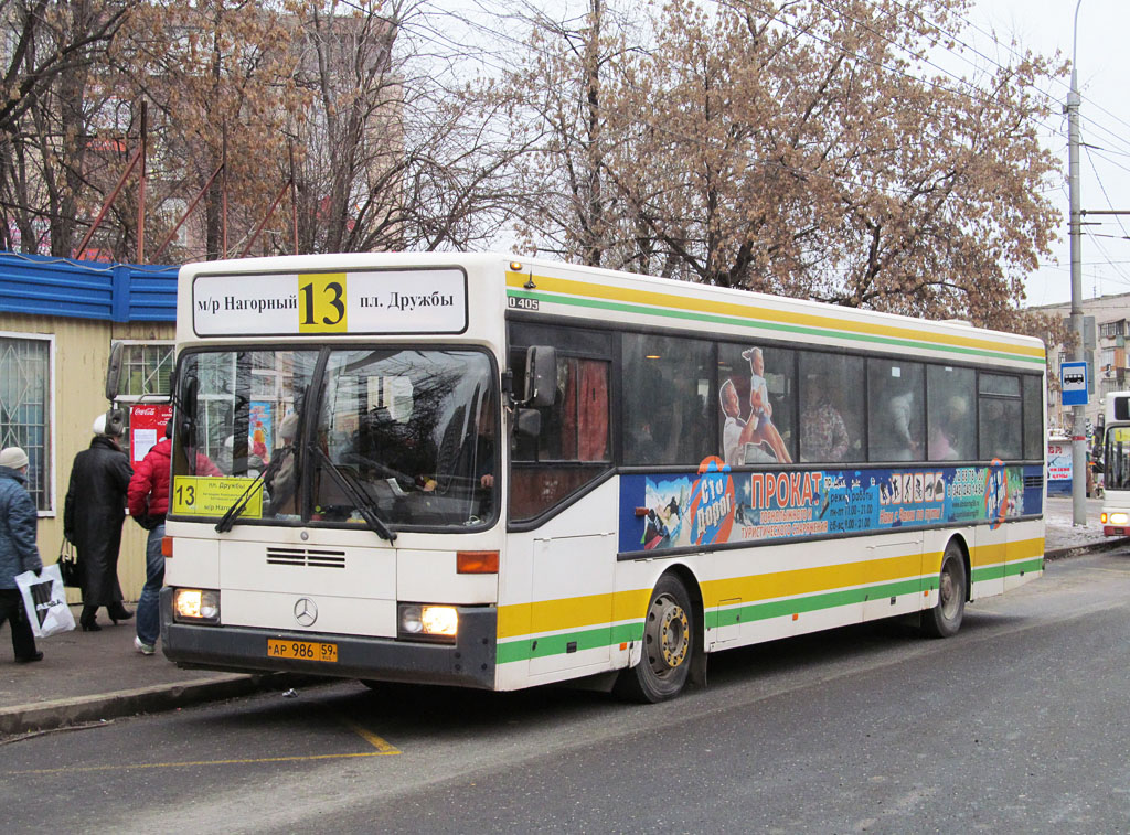 Perm region, Mercedes-Benz O405 Nr. АР 986 59