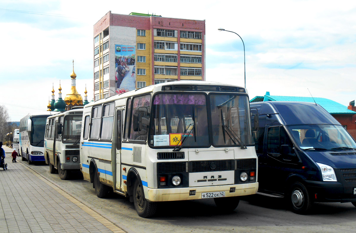 Кемеровская область - Кузбасс, ПАЗ-32053 № К 522 ОХ 42