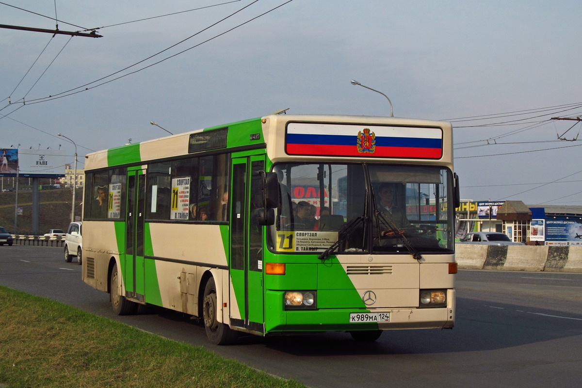 Красноярский край, Mercedes-Benz O405 № К 989 МА 124