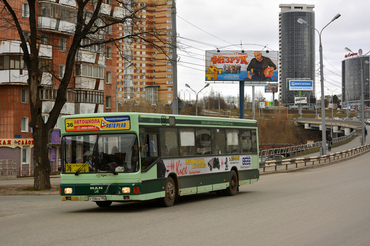 Пермский край, MAN A12 EL202 № У 158 ОХ 190