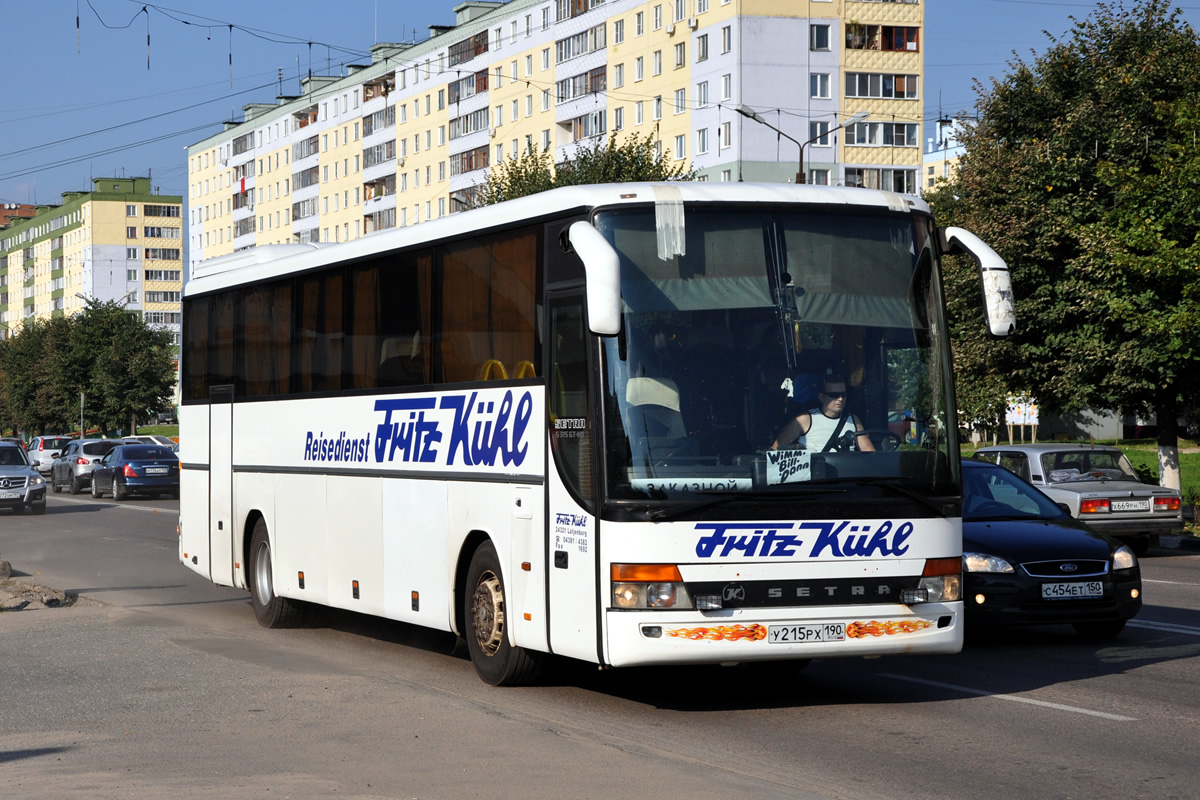 Moscow, Setra S315GT-HD # У 215 РХ 190