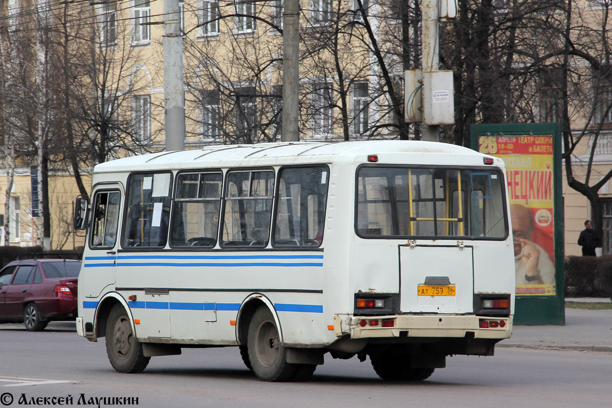 Воронежская область, ПАЗ-32054 № АТ 759 36