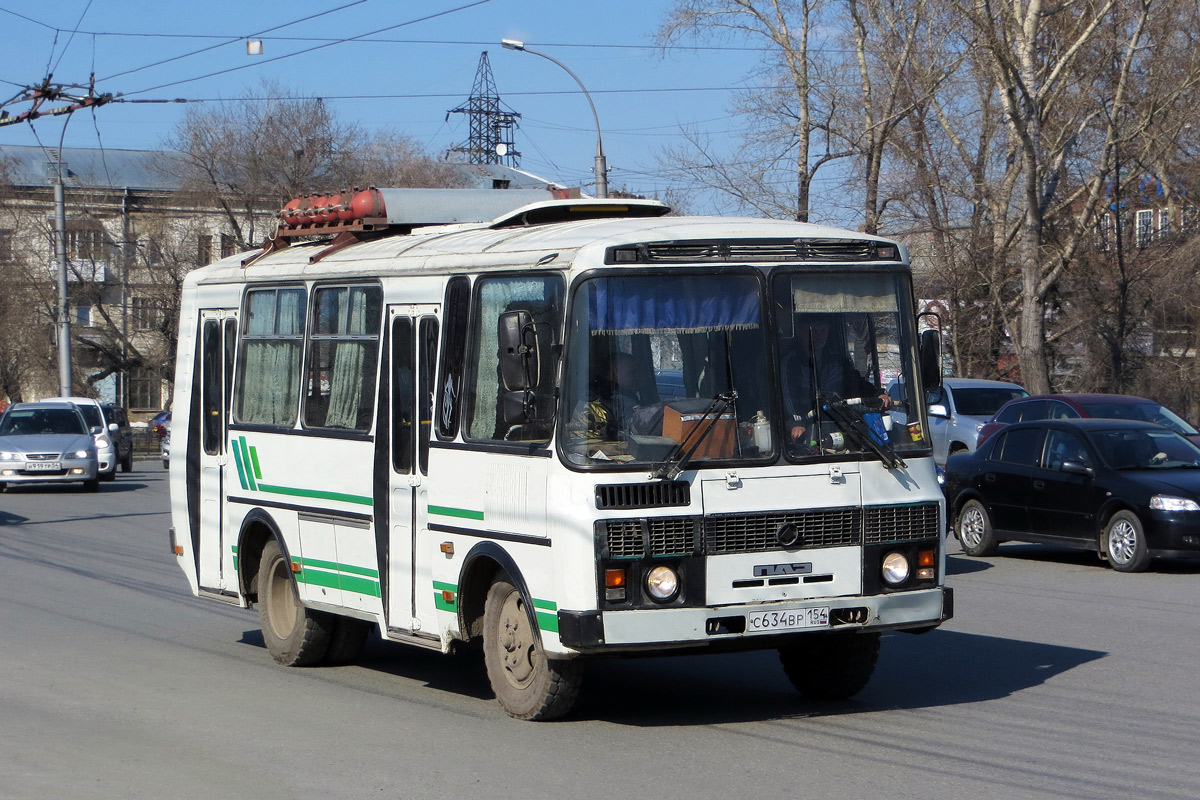 Новосибирская область, ПАЗ-32054 № С 634 ВР 154