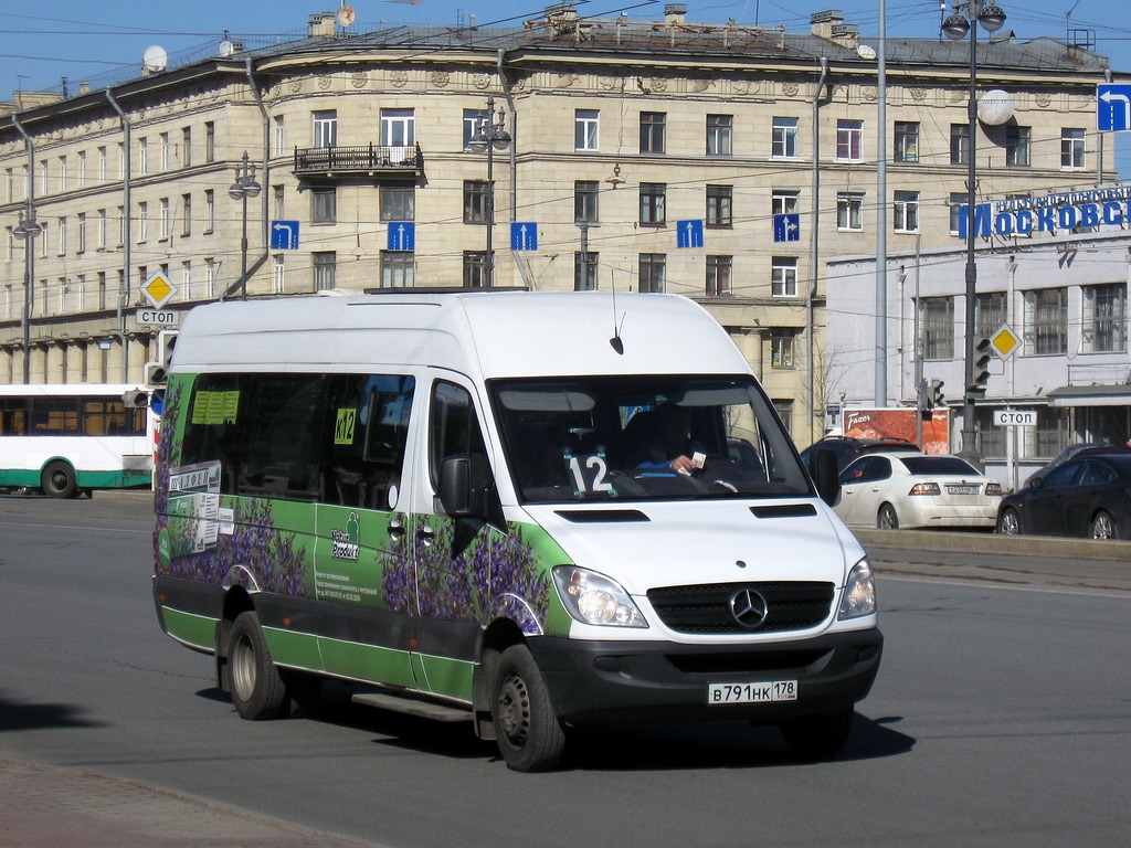 Санкт-Петербург, Луидор-22360C (MB Sprinter) № В 791 НК 178