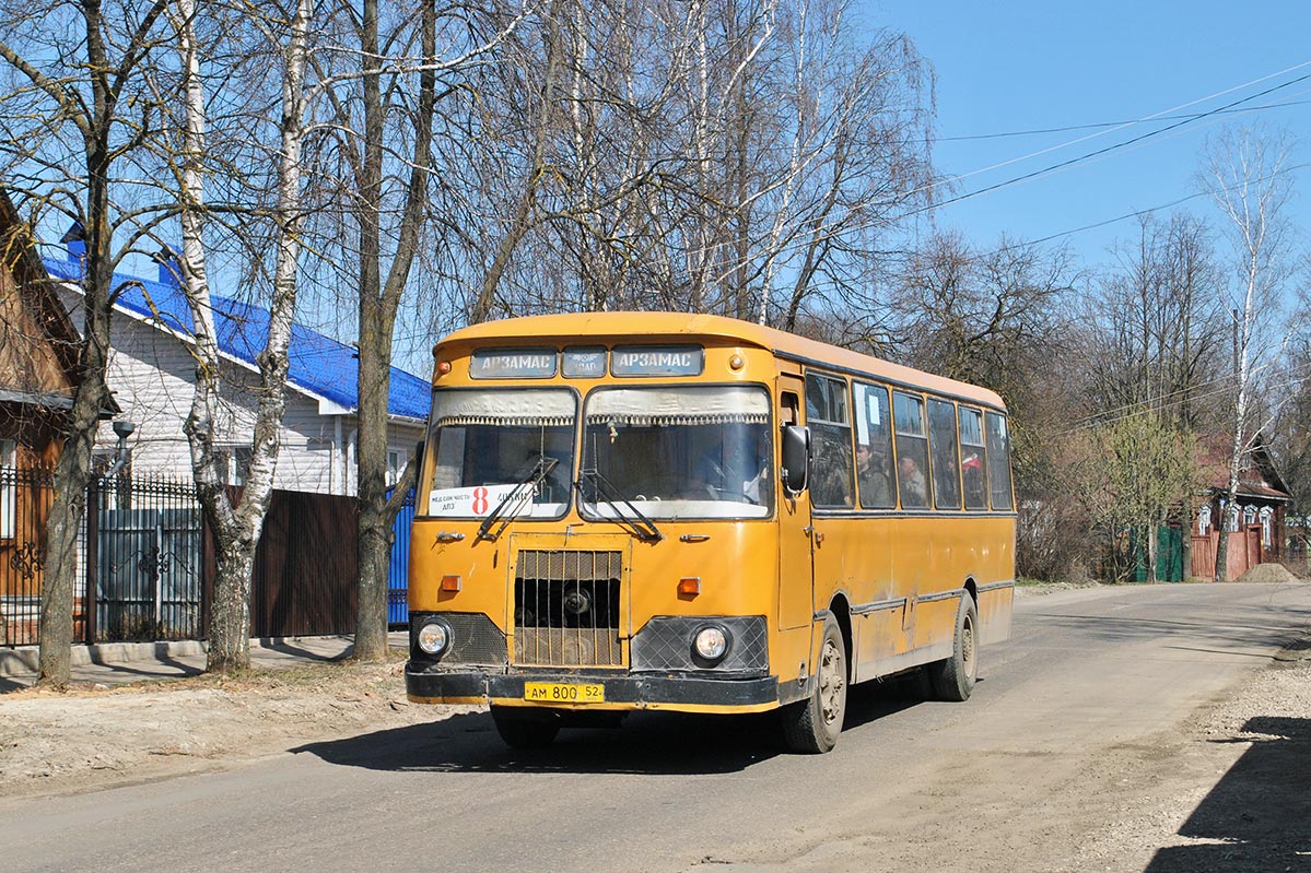 Нижегородская область, ЛиАЗ-677МБ № АМ 800 52