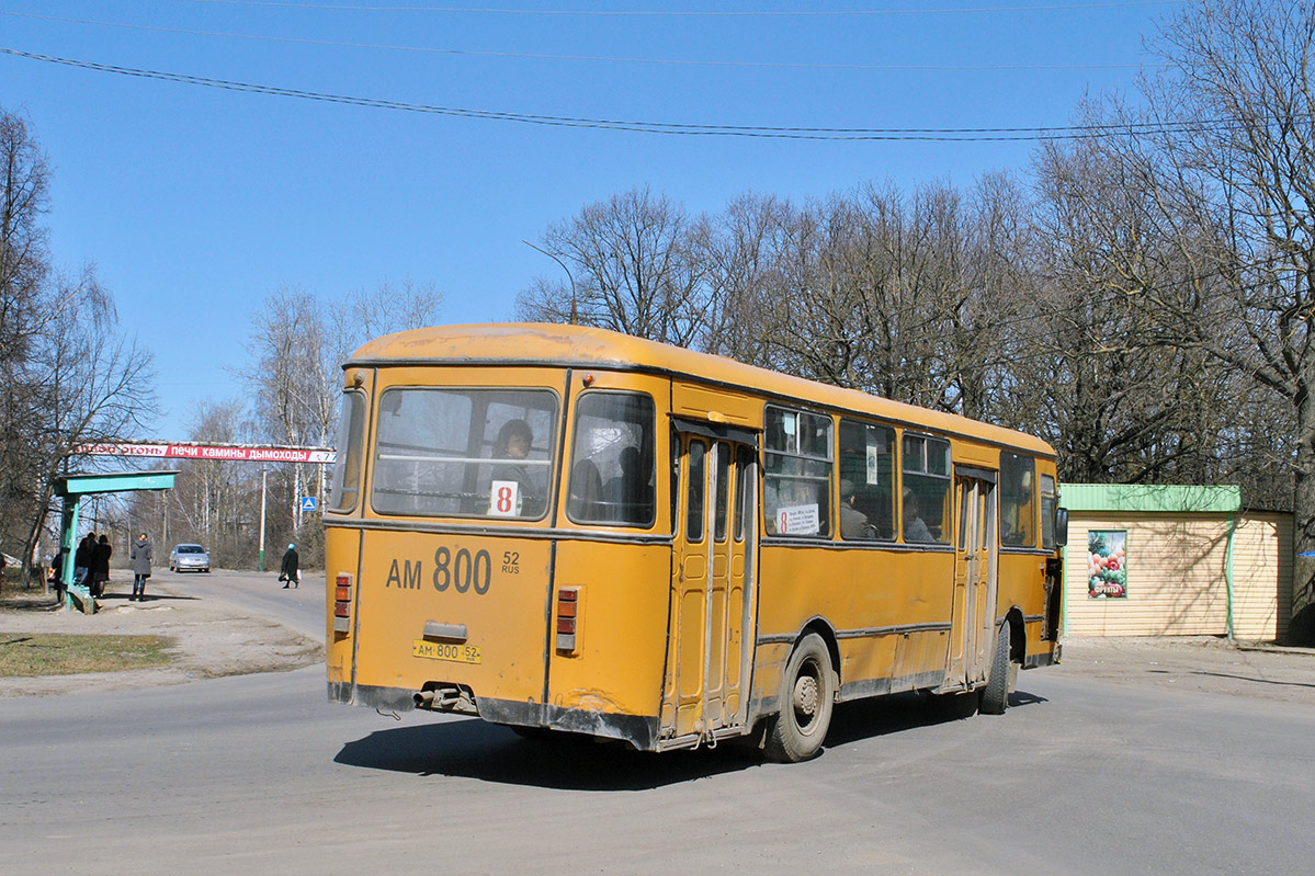 Нижегородская область, ЛиАЗ-677МБ № АМ 800 52