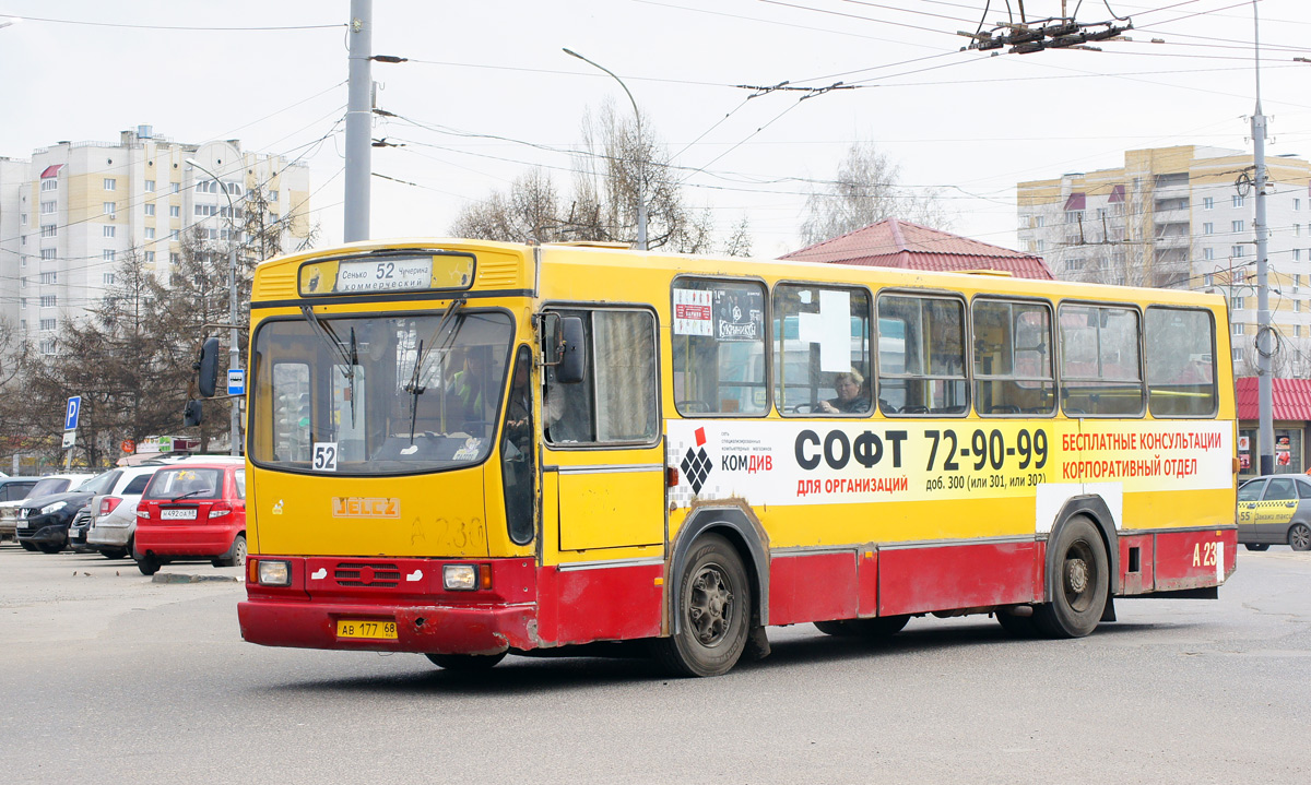 Тамбовская область, Jelcz M11 № АВ 177 68