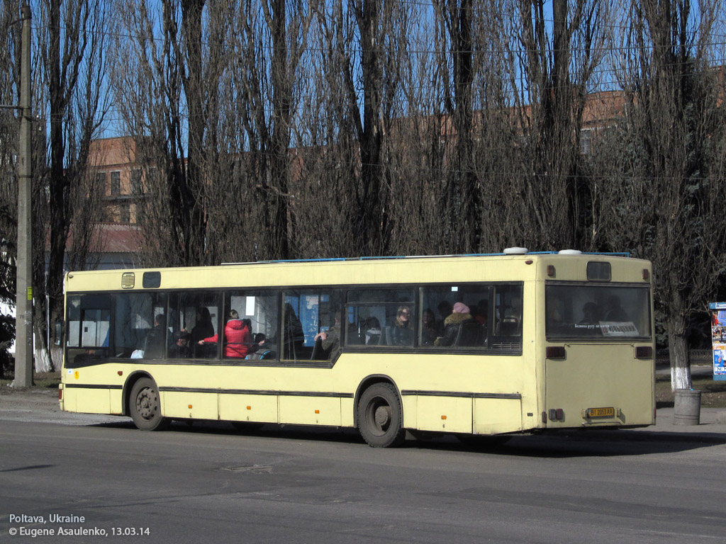 Полтавская область, MAN A10 NL202 № BI 2053 AA