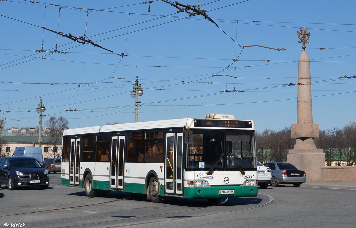 Санкт-Петербург, ЛиАЗ-5292.20 № 2633